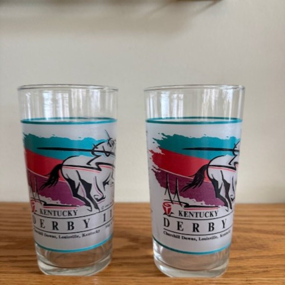 1993 Kentucky Derby Mint Souvenir Glass 119 Churchill Downs MINT Condition